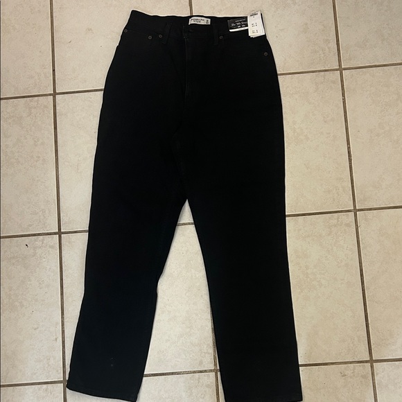 Abercrombie & Fitch Denim - Abercrombie & Fitch Women's High Rise Black Jeans
